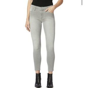 HUDSON Nico Midrise Super Skinny Ankle Skinny Jeans Silver Fields 26